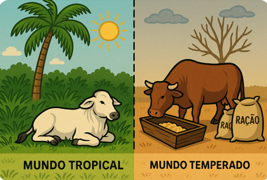 A responsabilidade estratégica do mundo tropical no abastecimento global de carne bovina